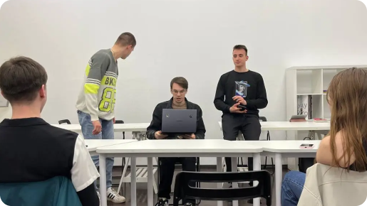 Команда NFCKEY на конкурсе «Я в деле»