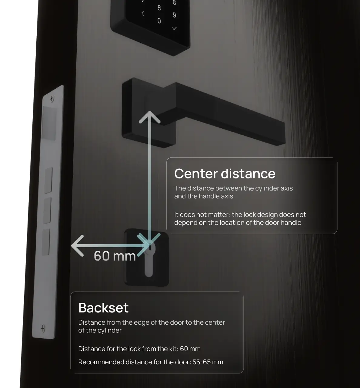 Install the smart lock
